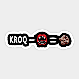 Boycott KROQ Sticker